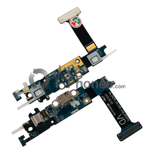 Samsung Galaxy S6 Edge G925 - Dock Charging Connector + Return Light Flex Rev 0.7C