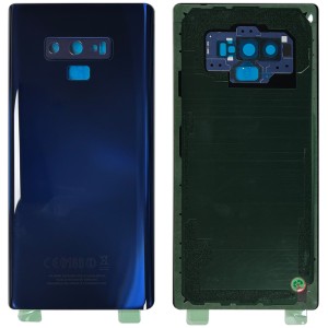 Samsung Galaxy Note 9 N960 - Battery Cover with Adhesive & Camera Lens Blue