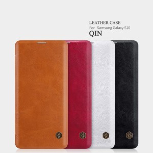 Samsung Galaxy S10 G973 - Nillkin Qin Leather Case