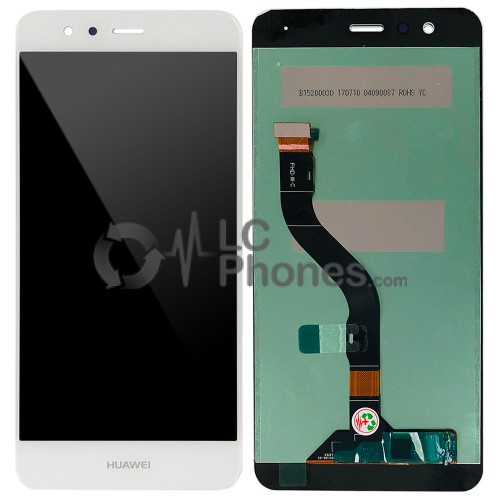 Huawei Ascend P10 Lite WAS-LX1A - Full Front LCD Digitizer White (FHD-W-C)