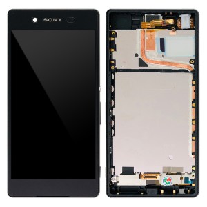 Sony Xperia Z3+ / Z4 E6553 - Full front LCD Digitizer with Fame Black