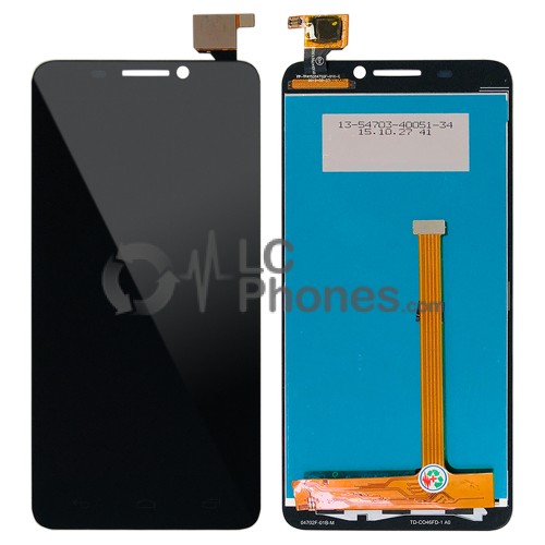 Alcatel One Touch idol 6030D - Full Front LCD Digitizer Black