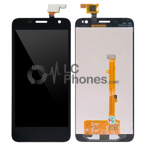 Alcatel One Touch Idol Mini 6012 - Full Front LCD Digitizer Black