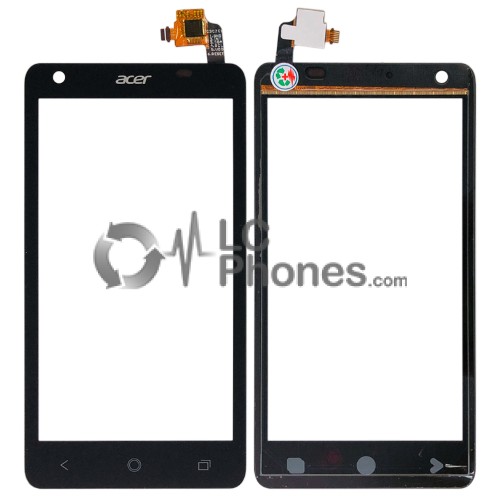 Acer Liquid Z410 - Front Glass Digitizer Black