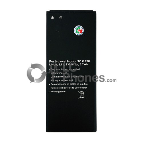 Huawei Ascend G730 / Honor 3C - Battery 2300mAh 8.7Wh