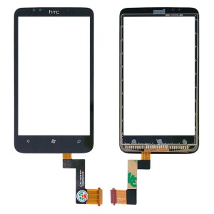 HTC Trophy - Front Glass Digitizer Black