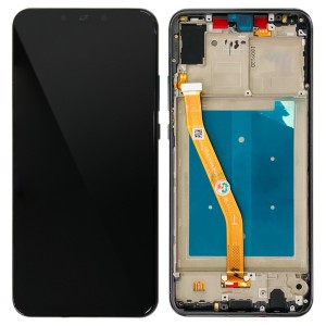 Huawei Nova 3 - Full Front LCD Digitizer with Frame Black