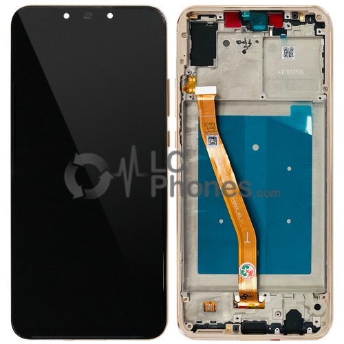 Huawei Nova 3 - Full Front LCD Digitizer with Frame Gold