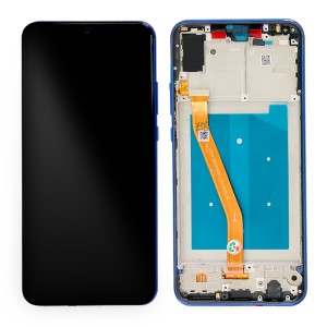 Huawei Nova 3 - Full Front LCD Digitizer with Frame Blue