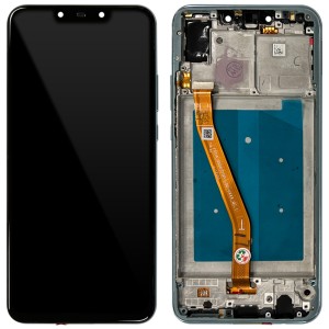 Huawei Nova 3 - Full Front LCD Digitizer with Frame Baby Blue