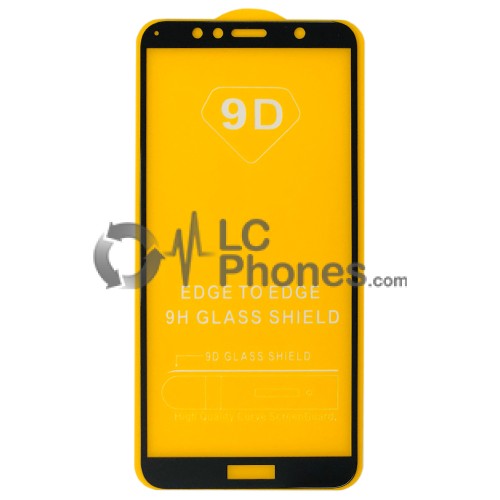 Huawei Y6 2018 ATU-L21 - Full Arc Tempered Glass Black