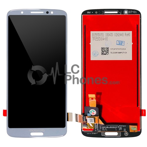 Motorola Moto G6 XT1926-5 - Full Front LCD Digitizer Silver