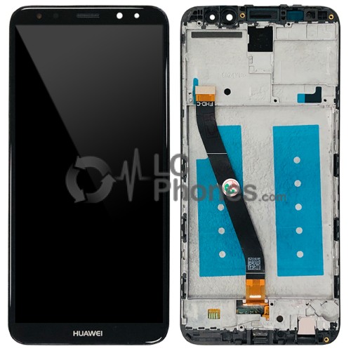 Huawei Mate 10 Lite / G10 - Full Front LCD Digitizer with Frame Black