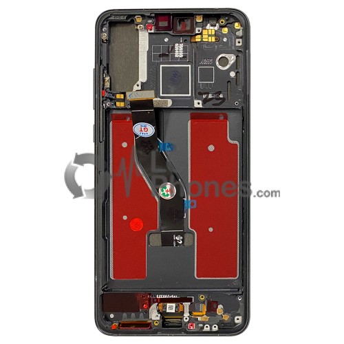 Huawei P20 Pro - Full Front LCD Digitizer with Frame Black