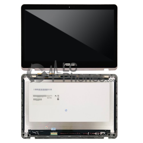 Asus ZenBook Flip UX360U - Full Front LCD Digitizer with Frame Grey