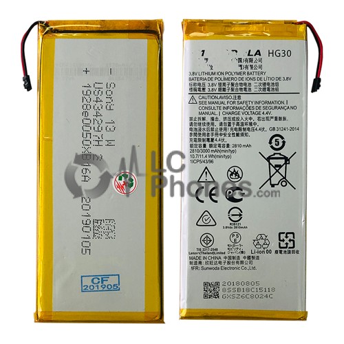 Motorola Moto G5S Plus XT1803 XT1805 - Battery HG30 2810mAh 10.7Wh