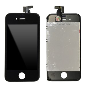 iPhone 4G - Full Front LCD Digitizer  Black