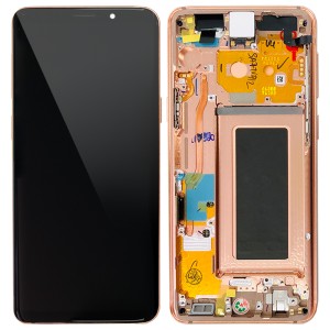 Samsung Galaxy S9 G960F - Full Front LCD Digitizer With Frame Gold 