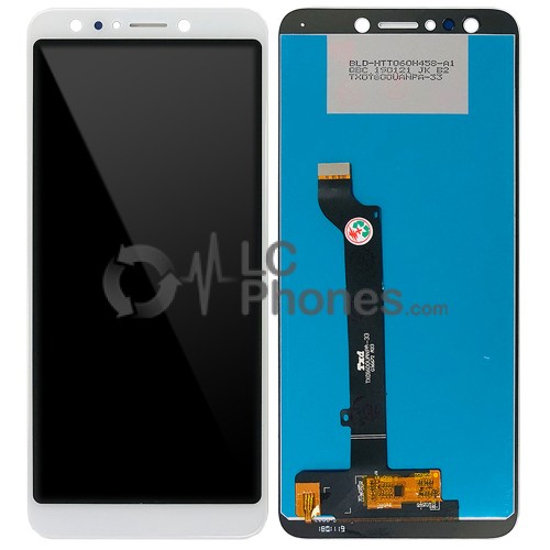 Asus Zenfone 5 Lite ZC600KL - Full Front LCD Digitizer Moonlight White