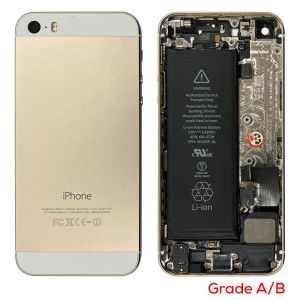 iPhone 5S - Back Housing Cover Full Assembly Grade A/B Gold 