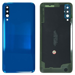 Samsung Galaxy A50 A505 - Battery Cover with Adhesive & Camera Lens Blue