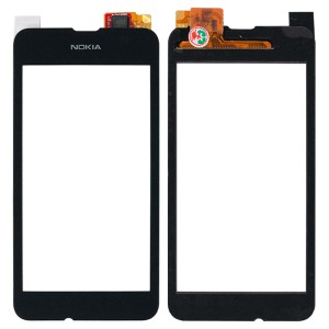 Nokia Lumia 530 - Front Glass Digitizer Black