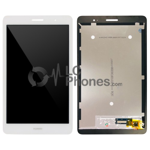 Huawei Mediapad T3 8 inch K0B-W09, KOB-L09 - Full Front LCD Digitizer White