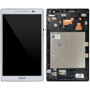 Asus Zenpad 8.0 Z380KL - Full Front LCD Digitizer with Frame White