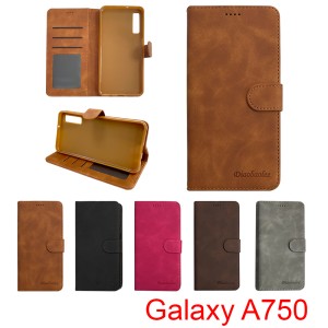 Samsung Galaxy A7 2018 A750 - Diaobaolee Wallet leather Case with 3 Card Slots