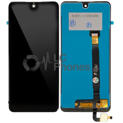 Wiko View 2 - Full Front LCD Digitizer Black