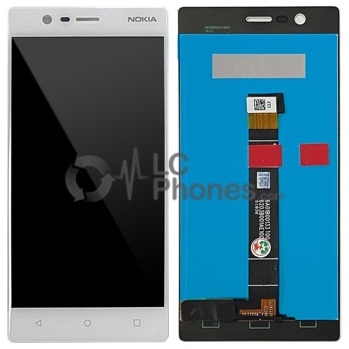 Nokia 3 TA-1020 / TA-1032 - Full Front LCD Digitizer White