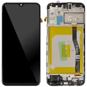 Samsung Galaxy M20 M205F - Full Front LCD Digitizer with Frame Black 