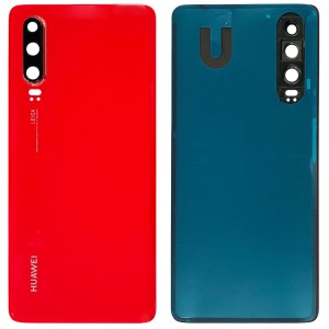 Huawei P30 - Battery Cover Amber Sunrise With Camera Lens