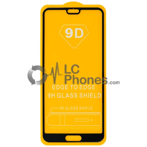 Huawei P20 - Full Arc Tempered Glass Black