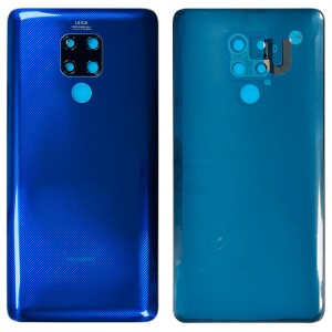 Huawei Mate 20 X - Battery Cover with Adhesive & Camera Lens Midnight Blue