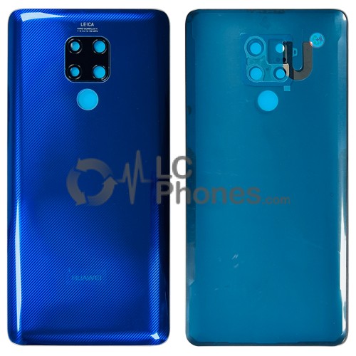 Huawei Mate 20 X - Battery Cover with Adhesive & Camera Lens Midnight Blue