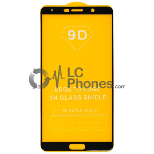 Huawei Mate 10 - Full Arc Tempered Glass Black