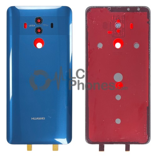 Huawei Ascend Mate 10 Pro - Battery Cover with Adhesive & Camera Lens Blue