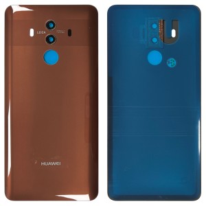 Huawei Ascend Mate 10 Pro - Battery Cover with Adhesive & Camera Lens Brown