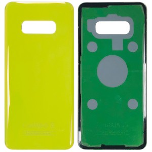 Samsung Galaxy S10e G970 - Battery Cover with Adhesive Canary Yellow