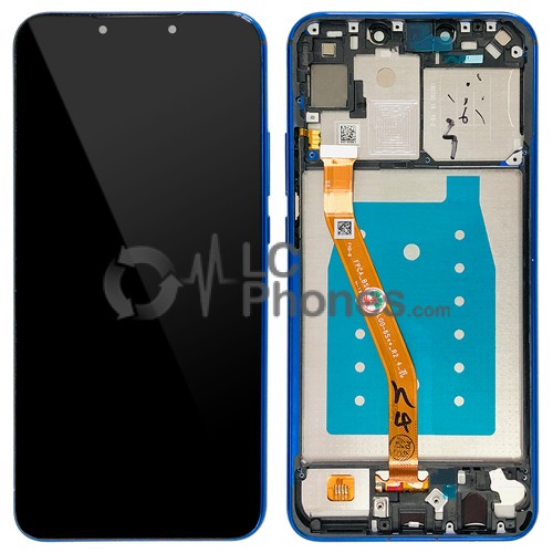 Huawei P Smart Plus / Nova 3i - Full Front LCD Digitizer with Frame Blue