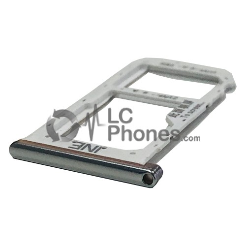 Huawei P Smart Plus 2019 - Sim Tray Holder Silver