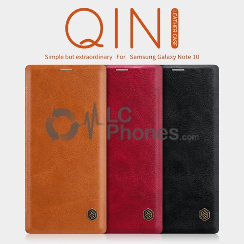 Samsung Galaxy Note 10 N970 - NILLKIN Qin Leather Case