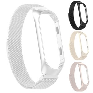 Xiaomi Smart Band 4 - Milanese Magnetic Loop Stainless Steel Watch Band Black