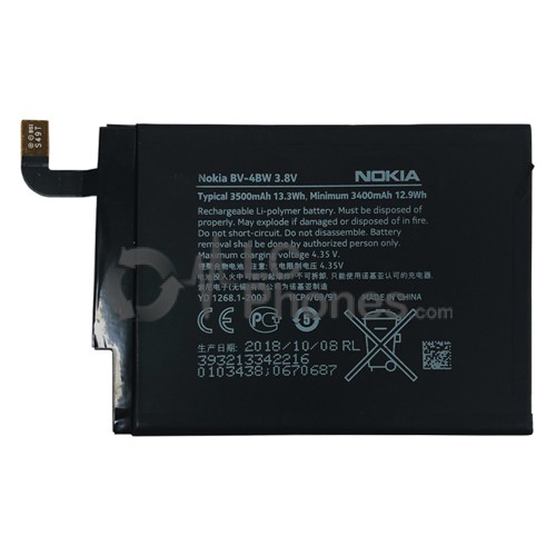 Nokia Lumia 1520 - Battery BV-4BW 3500mAh 13.3Wh