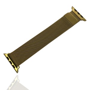 iWatch 42mm / 44mm - Stainless Steal Milanese Loop Gold