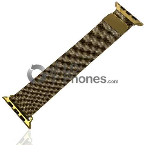 iWatch 38mm / 40mm - Stainless Steal Milanese Loop Gold