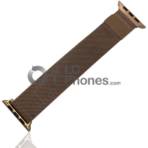 iWatch 38mm / 40mm - Stainless Steal Milanese Loop Pink Gold