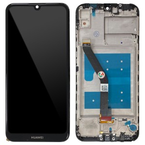 Huawei Y6 Pro (2019) MRD-LX2 (Global) - Full Front LCD Digitizer with Frame Black