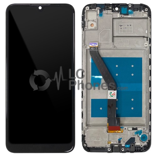 Huawei Y6 (2019) MRD-LX1 / Y6 Prime (2019) / Honor 8A / Honor 8A Pro / Honor Play 8A / Y6s (2019) - Full Front LCD Digitizer with Frame Black